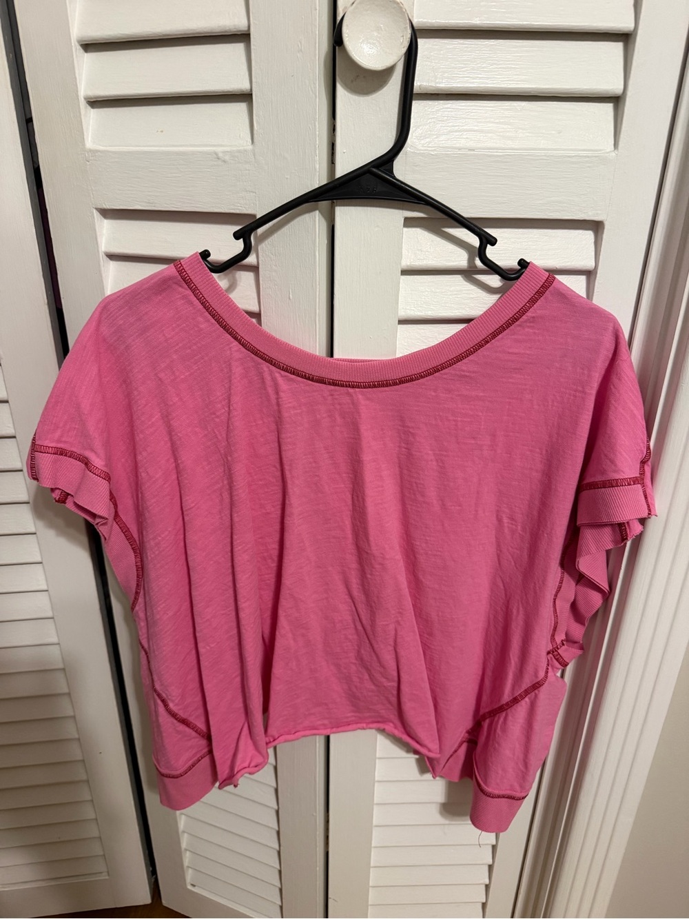 Women’s Pink Short Sleeve Athletic Top